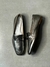 Loafer Salto Baixo Couro - Prata Velho - Jorge Bischoff - comprar online