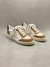 Tênis Stylist Flatform Couro - Bege Toffee - Carrano