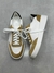 Tênis Stylist Flatform Couro - Bege Toffee - Carrano - comprar online