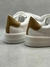 Tênis Flatform Couro - Branco - Carrano na internet