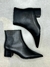 Bota Classic Bico Fino Salto Boco Couro - Preto - Carrano na internet