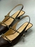 Scapin Slingback Couro - Grease Coffee - Luiza Barcelos na internet