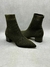 Bota Meia Salto Bloco Knit - Verde Herb - Carrano - comprar online