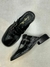 Mule Fivela Couro - Verniz Show Preto - Luiza Barcelos - comprar online