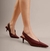 Slingback Marta - Bordô - Vicenza - comprar online