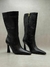Bota de Cano Médio em Couro - Preto - Luiza Barcelos