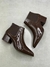 Bota Chelsea Cano Curto Verniz - Malbec - Luiza Barcelos - comprar online