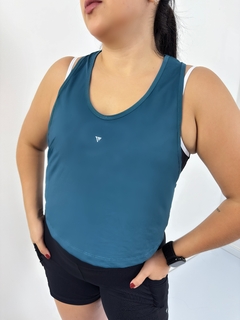 Regata Cropped Feminino Fitness Basic na internet