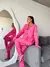 PIJAMA CAMISERO CORAZONES FUCSIA + CONJUNTO DE LENCERÍA DE REGALO en internet