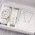 Women's Kit Watch, Necklace and Earrings