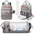 3 in 1 Diaper Backpack Foldable Baby Bed Waterproof Travel Bag - buy online