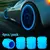 Luminous car tire valve cap