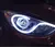 Dynamic LED Car Miles Eyes Decoration on internet