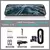 Image of Car Mirror Camera with Touch Screen and Video Recorder