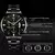Luxury Stainless Steel Men's Wrist Watch with Calendar on internet