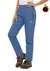 Women's warm waterproof fleece lined trousers