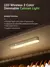3 Colors LED Closet Night Light USB Rechargeable Dimmable Remote Control
