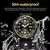 Lige Fashion Diver Men's Luxury Waterproof Watch