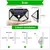 Solar Wall Light Outdoor Waterproof Garden Light Solar Powered - buy online