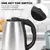 Stainless steel electric kettle - online store