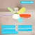Ceiling fan with base and LED night lights on internet