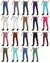 Women's warm waterproof fleece lined trousers