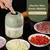 Electric shredder, portable food chopper
