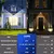 Solar Wall Light Outdoor Waterproof Garden Light Solar Powered - Offer Store Oficial 