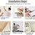 Self-adhesive 3D wallpaper, antique foam brick decoration