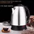 Stainless steel electric kettle - online store
