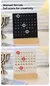 Handmade acrylic calendar with wooden base - Offer Store Oficial 