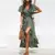 Maxi Vestido Floral Longo Chiffon na internet