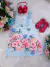 Vestido Infantil Trapézio Azul Bebê Jardim Borboletas Luxo (0051AA)