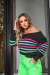 Blusa Feminina Ciganinha 4 Cores Tricot Moda Blogueira (ELIZA) - loja online