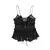 Regata semi-transparente com babados Trza - loja online