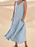 Vestido longo oversized coton mooclound