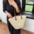 Bolsa de ombro feminina grande palha na internet