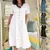 Vestido midi com botões frontais Mooclound - comprar online