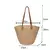 Bolsa de ombro feminina grande palha - Ziara Fashion