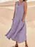 Vestido longo oversized coton mooclound - loja online