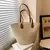 Bolsa de ombro feminina grande palha - loja online