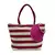 Kit Bolsa de Praia e Viseira Listrada - Ziara Fashion