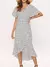 Maxi Vestido Floral Longo Chiffon - loja online