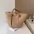 Bolsa de ombro feminina grande palha - comprar online