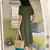 Vestido midi com botões frontais Mooclound na internet