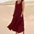 Vestido longo oversized coton mooclound - Ziara Fashion