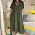Vestido midi com botões frontais Mooclound