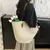 Bolsa de ombro feminina grande palha - loja online