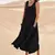 Vestido longo oversized coton mooclound - comprar online