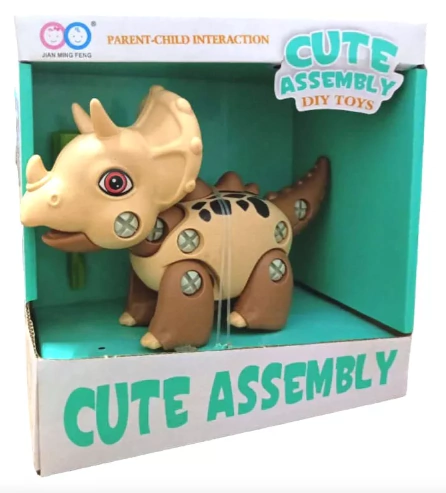 Dino cute desarmable triceratops - comprar online